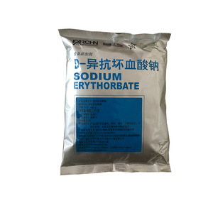 2025 Haute Qualité FCCIV/USP Antioxydants Acide Érythorbique 99.9% Érythorbate <span class=keywords><strong>De</strong></span> <span class=keywords><strong>Sodium</strong></span> 25 kg/Boîte Poudre Cristalline Blanche - Product Image 1