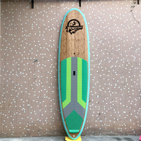 Planches de pagaie SUP en placage de bois de haute qualité 11'0 Planches de SUP époxy
