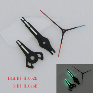 Manecillas de Reloj Luminosas Super Verdes Estilo Avión, Compatibles con Movimientos NH34, NH35 y NH36 - Product Image 4