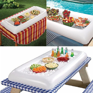 Bandeja enfriadora de hielo inflable para piscina, para enfriar bebidas con hielo y bebidas flotantes, cubo de agua flotante. - Product Image 4