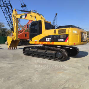 Excavatrice Caterpillar d'origine japonaise 2024, faible nombre d'heures, d'occasion, CAT 320D2L, Caterpillar 320D2L avec soupape de maintien à Shanghai - Product Image 6