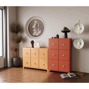 Dopamine Enhancing Dresser Storage Cabinet American Retro Style Bedroom Living Room Wall Mounted Drawer Cabinet - Product Image 1