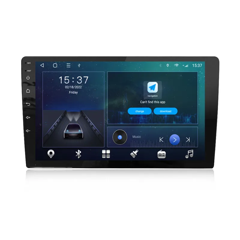 9 " 10" TS18 4+64g Android GPS Navigation SD Card 4G Dvd player Touch Screen Radios Para Autos Universal