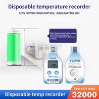 Termómetro Digital XINKE TempU08, Registrador de Datos USB, Monitoreo de Temperatura y Presión, Pantalla LED con Batería, Control Inteligente por Aplicación, Excel