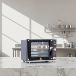 <span class=keywords><strong>Four</strong></span> intelligent à circulation de chaleur à quatre niveaux et convection par pulvérisation, <span class=keywords><strong>four</strong></span> universel pour la pâtisserie, équipement de boulangerie à température constante - Product Image 5