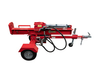 Fendeuse de bûches hydraulique professionnelle certifiée CE de 25 tonnes, fendeuse de bûches cinétique mobile, processeur de bois de chauffage, fendeuse de bûches