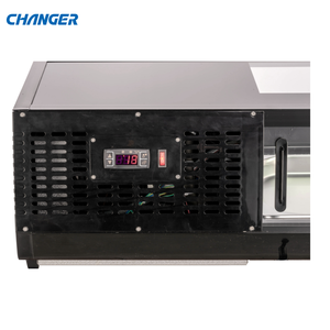 Refrigerador Exhibidor de <span class=keywords><strong>Sushi</strong></span> para Mostrador, Vitrina Comercial, Refrigerador de Mesa, Equipo de Catering para Hostelería - Product Image 4