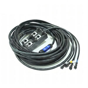 Câble réseau CAT6 coaxial XLR <span class=keywords><strong>50m</strong></span> avec enrouleur, connecteur 6 canaux, applicable en extérieur, forme de serpent, longueur 100m, connecteur <span class=keywords><strong>RJ45</strong></span> - Product Image 6