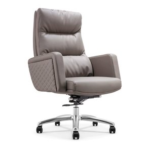 Chaise de bureau en cuir moderne et confortable 36208-2135/2136/2137A - Product Image 4