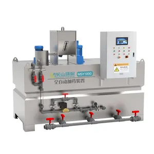 Polymer Mixing Chemical PAM Automatic Dosing Machine for Sewage and Wastewater Treatment