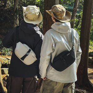 Bolso de Pecho Unisex WePower Primavera 2025, Bolso Cruzado Impermeable con Correa Desmontable, Color Sólido, Bolsillo Interior con Cremallera - Product Image 2