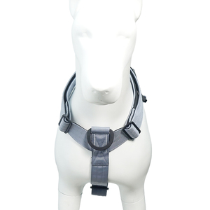 Aircraft Aluminum Tactical <b>Dog</b> <b>Harness</b> for Large <b>Dogs</b> Padded No Pull Heavy Duty Nylon Adjustable Pet Vest - Product Image 4