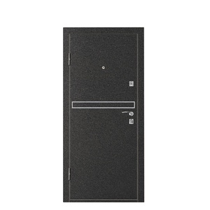 Porte en acier de russie, usine de chine, prix de gros, porte blindée de maison en ouzbékistan - Product Image 1