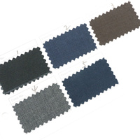 Style italien 50W 50P mélange de laine mérinos tissu tissé Technics fil peigné pour la couture de veste homme minimaliste moderne