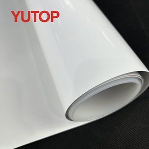 Cast Grade Self Adhesive Vinyl Roll Anti UV Sign Sticker Crystal Gloss Finish for Mall Promotional Posters