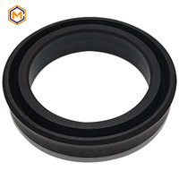 Joint d'étanchéité hydraulique OUY en PU/caoutchouc et nylon combinés pour la réparation des vérins hydrauliques d'excavatrices