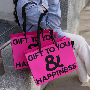 LOW MOQ Wholesale <strong>Custom</strong> Your Own Logo Printed Logo Luxury Gift <strong>Paper</strong> <strong>Bag</strong> Retail Boutique Shopping <strong>Paper</strong> <strong>Bags</strong> <strong>With</strong> Your Own Logo - Product Image 5