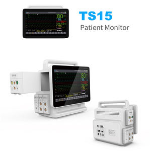 <span class=keywords><strong>Monitor</strong></span> Tanda Vital Multi-parameter Layar Sentuh 15,6 Inci, Portabel untuk Penggunaan di Samping Tempat Tidur, Dilengkapi Modul Plug-in dengan EtCO2 - Product Image 1
