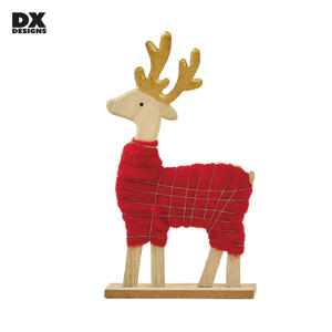 ขอ<span class=keywords><strong>ง</strong></span>ตกแต่งคริสต์มาสไม้ทำมือแบบ OEM พร้อมพู่ถัก <span class=keywords><strong>ง</strong></span>านฝีมือสำหรับตกแต่<span class=keywords><strong>ง</strong></span>บ้าน ขายดีสำหรับส่งออก - Product Image 1