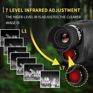 Monoculaire de vision nocturne numérique R7 pour une obscurité totale avec enregistrement photo et vidéo 1080P pour la chasse en extérieur et la surveillance de la faune - Product Image 5