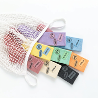 Chaussettes mi-hautes pour enfants du collège, motif lettres et visages souriants, couleurs bonbon, collection printemps-automne, vente en gros