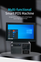 Caja Registradora POS con Pantalla Táctil Capacitiva Ultrafina Todo en Uno Personalizable OEM, Sistema Operativo Windows, Aluminio+Metal, Bluetooth 5.2, Software