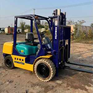 Used Japanese 3 Ton for Diesel <b>Engine</b> Forklift FD30-14 Counterbalance 95% New Condition 2 Stage Mast 4 Wheel Construction - Product Image 4