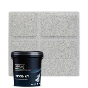 Waterproof Strong Adhesion Waterborne Latex Faux Granite Wall Paint