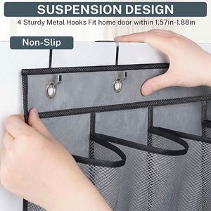 Modern Transparent Pattern Over-the-Door Fabric Eco-Friendly Foldable <b>Shoe</b> Organizer Dustproof Cover Direct Room Storage Set - Product Image 4