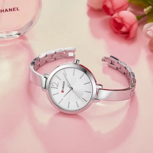 CURREN 9012 Fashion Women Dress Wristwatch Ladies Quartz Watch Brand Luxury Women Bracelet Watches Full Steel Female <b>Clock</b> - Product Image 3