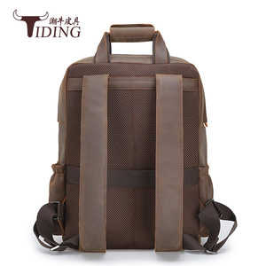 Tiding Men's <b>Backpack</b> Genuine Leather 36-<b>55L</b> Breathable Mesh Back Everyday Use - Product Image 1