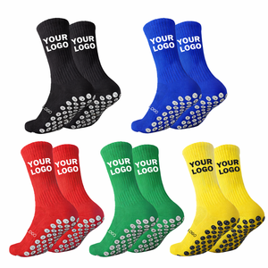 Calzini <span class=keywords><strong>da</strong></span> Calcio Antiscivolo Personalizzati <span class=keywords><strong>con</strong></span> Logo Gratuito per Uomo e Ragazzo - Campione Gratuito - Product Image 4