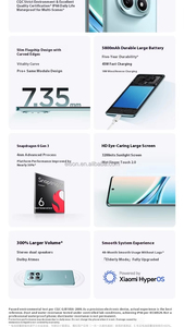 Xiaomi Redmi Note 15 5G Smartphone Snapdragon 6 Gen 3, Cámara Trasera de 50MP, 5800mAh, 45W, Pantalla AMOLED de 6.77 Pulgadas y 120Hz, Compatible con <span class=keywords><strong>Google</strong></span> Play, NFC, Octa Core - Product Image 4