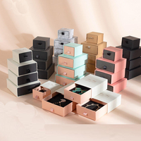 Caja Organizadora de Joyas Rectangular, Exquisita y Duradera, de Material Compuesto, para Anillos, Collares y Pendientes, Venta al Por Mayor del Fabricante