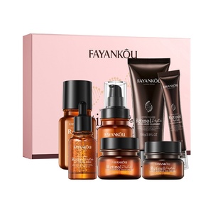 Coffret de 7 sérums anti-rides au collagène et au rétinol avec peptides 2026 |   Soins de la peau en gros, hydratants, anti-rides, rajeunissants - Product Image 2
