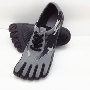 Chaussures décontractées antidérapantes à cinq orteils à lacets pour hommes Chaussures de course Chaussures de sport - Product Image 2