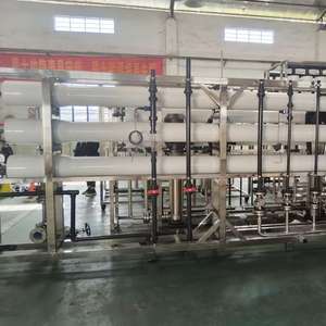 Station de traitement d'eau RO 20T |   Système de <span class=keywords><strong>pompe</strong></span> et de PLC à osmose inverse pour l'eau pure industrielle et le recyclage des eaux usées - Product Image 2