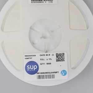 Factory Direct RR1608 0603L64R9FT 0603 1608 Resistors Chip Resistors SMD Resistors 64.9ohm 1% 1/10W Thick Film Resistor - Product Image 1