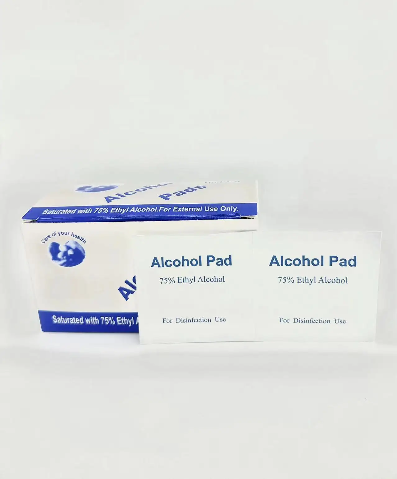 75% And 70% Alcohol Wipe Pads for Disinfection and Cleaning