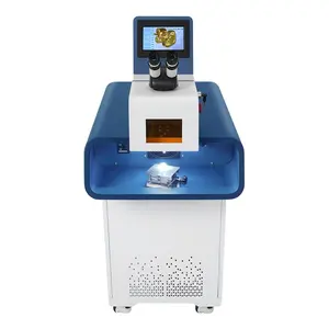 300w portable gold silver jewelry repairing laser welding machine with ccd micro for golden ring bangle