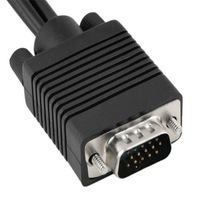 Kabel Adaptor Audio VGA ke S-Terminal +3RCA untuk Komputer
