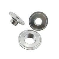 Ferrule Sambungan Cepat Baja Tahan Karat Sanitasi SS304, Ferrule Ulir Betina Standar AS NPT, Ulir Luar, Ulir Dalam