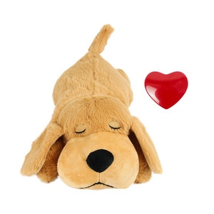 Peluche de Cachorro con Latido de Corazón y Bolsa de Calor, Juguete de Peluche para Aliviar la Ansiedad de las Mascotas - Product Image 3