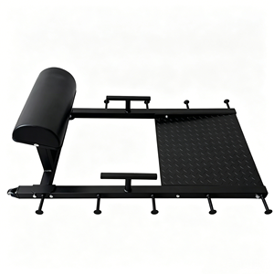 Machine de poussée de hanche robuste, <span class=keywords><strong>appareil</strong></span> d'entraînement pour ponts de fessiers, pour femmes, équipement de musculation des fessiers, du tronc et des abdominaux - Product Image 1