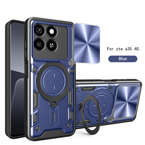 GScase all'ingrosso produttore anello rotante supporto antiurto copertura per telefono di protezione per ZTE Blade V50 SMART 4G A33S - Product Image 2