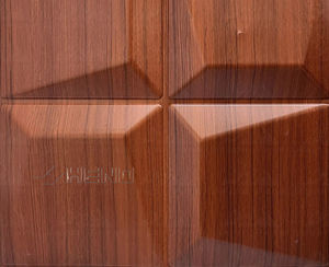 Panneaux muraux en PVC imperméables géométriques modernes de haute qualité Wayon 50cmx50cm pour la décoration intérieure du salon, faciles à poser soi-même - Product Image 6