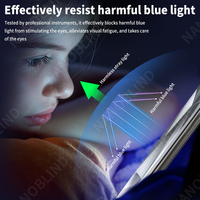 Protector de Pantalla Mate Anti-Espía de 4 Vías Compatible con Fundas para Samsung S24 Ultra, Filtro de Privacidad, Película Protectora de Pantalla Nano Resistente a Golpes