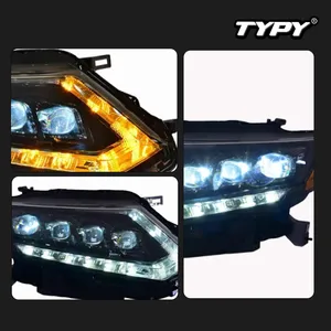 ไฟหน้ารถยนต์นิสสัน X-Trail ปี 2014-2016 อัพเกรดดัดแปลงเป็นไฟหน้า LED แบบ DRL พร้อมไฟเลี้ยวแบบไดนามิก - Product Image 5