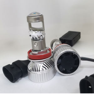 Mini Proyector LED para Coche, Lente H4 H7 H11 HB3 HB4 160W 20000LM, Bombilla Delantera para Coche, Plug & Play - Product Image 1