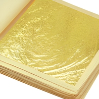 Masque facial en feuille d'or 24 carats 9,33*9,33 cm, produit de beauté pour le visage, soin de la peau, Secum Decor, feuille d'or pur